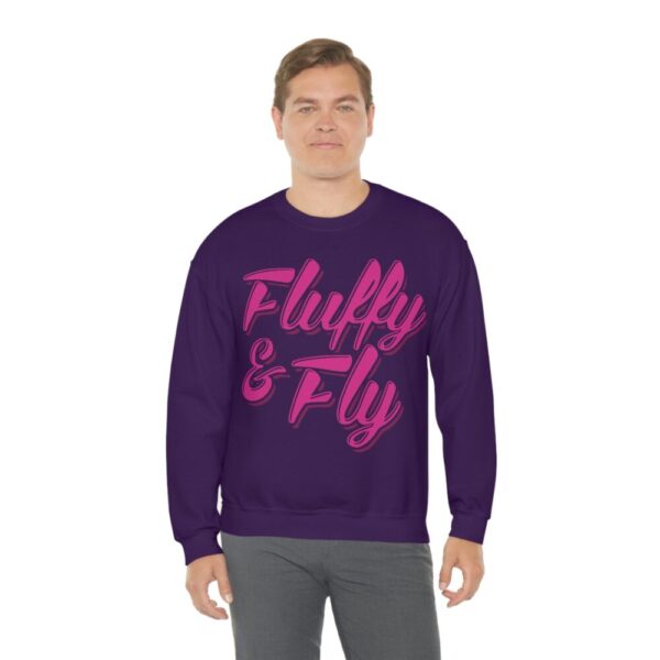 Fluffy & Fly  Unisex Heavy Blend™ Crewneck Sweatshirt