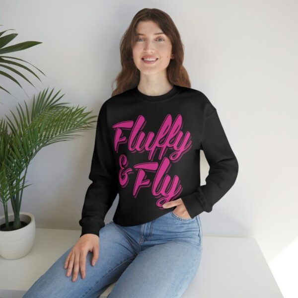 Fluffy & Fly  Unisex Heavy Blend™ Crewneck Sweatshirt