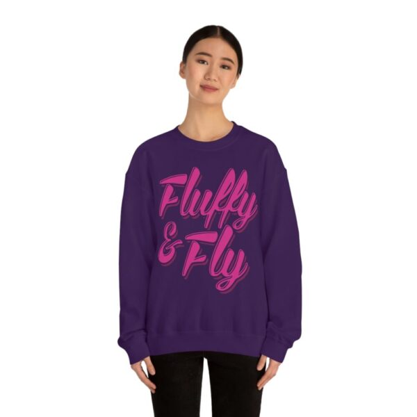 Fluffy & Fly  Unisex Heavy Blend™ Crewneck Sweatshirt