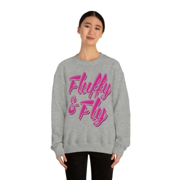 Fluffy & Fly  Unisex Heavy Blend™ Crewneck Sweatshirt