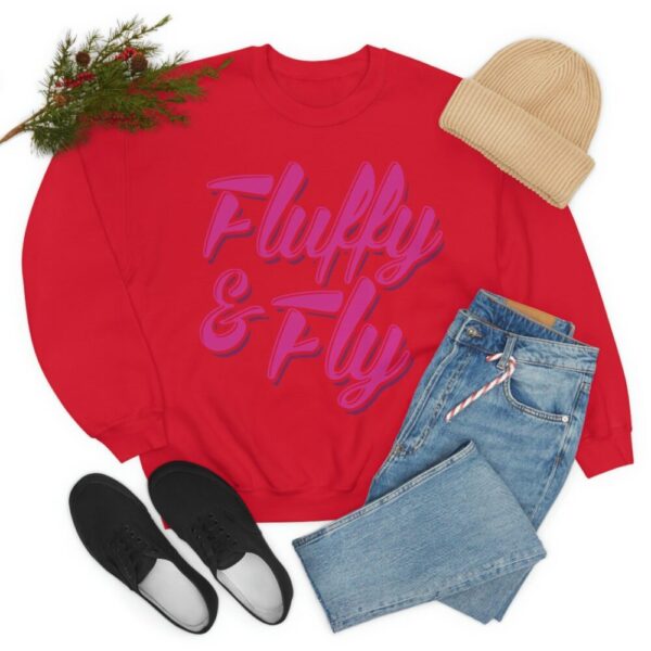 Fluffy & Fly  Unisex Heavy Blend™ Crewneck Sweatshirt