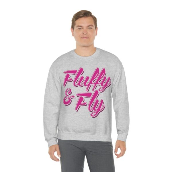 Fluffy & Fly  Unisex Heavy Blend™ Crewneck Sweatshirt