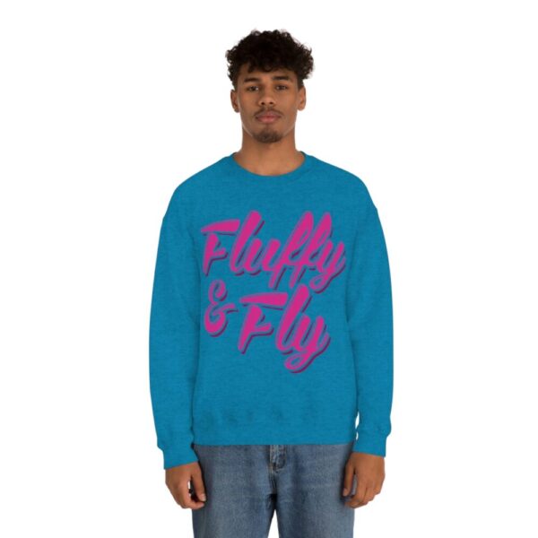 Fluffy & Fly  Unisex Heavy Blend™ Crewneck Sweatshirt