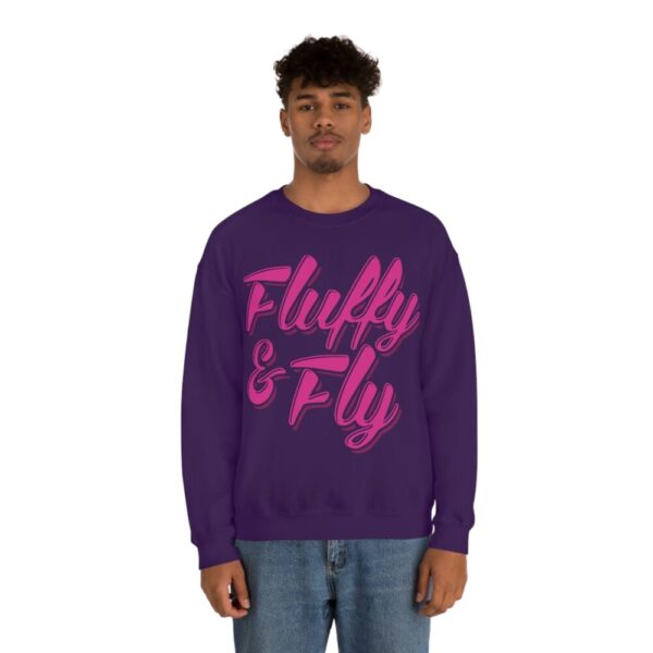 Fluffy & Fly  Unisex Heavy Blend™ Crewneck Sweatshirt