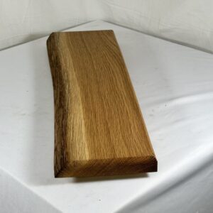 White Oak Natural Edge Footed Charcuterie Board