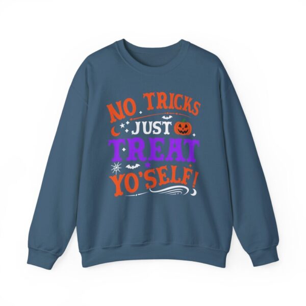 Halloween Limited Edition Crewneck Sweatshirt – Treat Yourself – Plus Size Up to 5XL