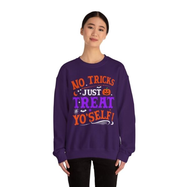 Halloween Limited Edition Crewneck Sweatshirt – Treat Yourself – Plus Size Up to 5XL