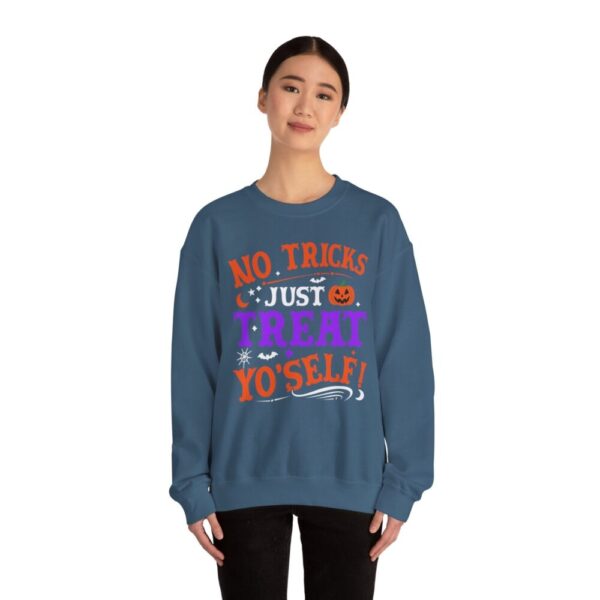 Halloween Limited Edition Crewneck Sweatshirt – Treat Yourself – Plus Size Up to 5XL