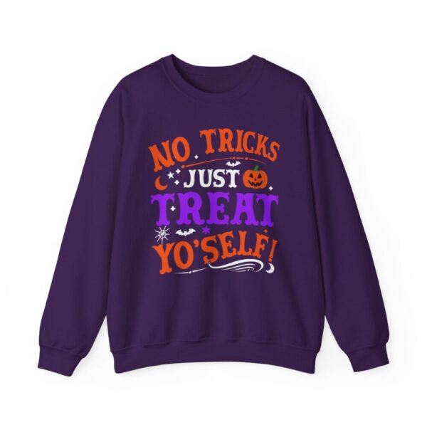 Halloween Limited Edition Crewneck Sweatshirt – Treat Yourself – Plus Size Up to 5XL