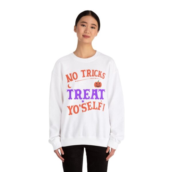 Halloween Limited Edition Crewneck Sweatshirt – Treat Yourself – Plus Size Up to 5XL