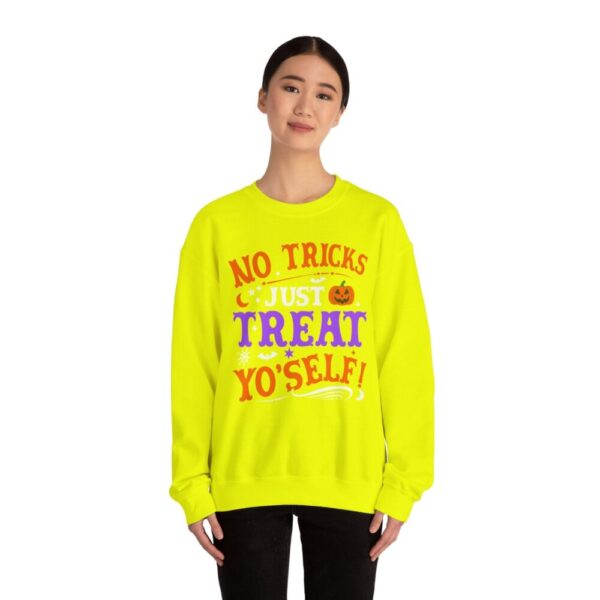 Halloween Limited Edition Crewneck Sweatshirt – Treat Yourself – Plus Size Up to 5XL