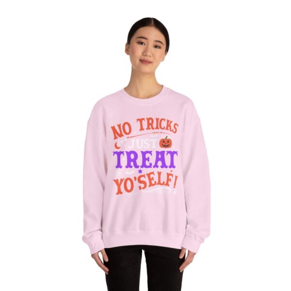 Halloween Limited Edition Crewneck Sweatshirt – Treat Yourself – Plus Size Up to 5XL