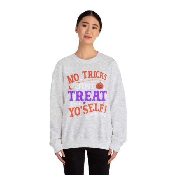 Halloween Limited Edition Crewneck Sweatshirt – Treat Yourself – Plus Size Up to 5XL