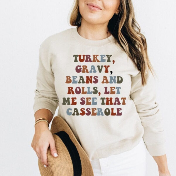 Let me see you casserole Fleece Lined Bella Canvas Crew neck