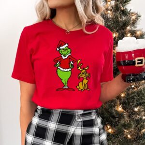 Grinch and Max tee