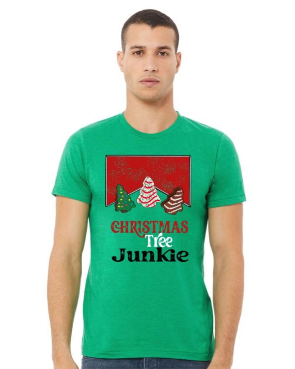 Christmas Tree Junkie/Im His Snack Cake Little Debbie Tee