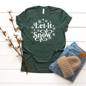 Let it snow tee