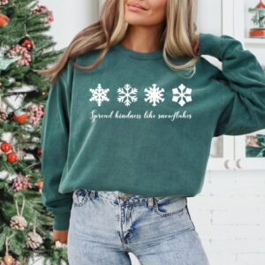 Spread kindness like snowflakes – Comfort Colors Crew