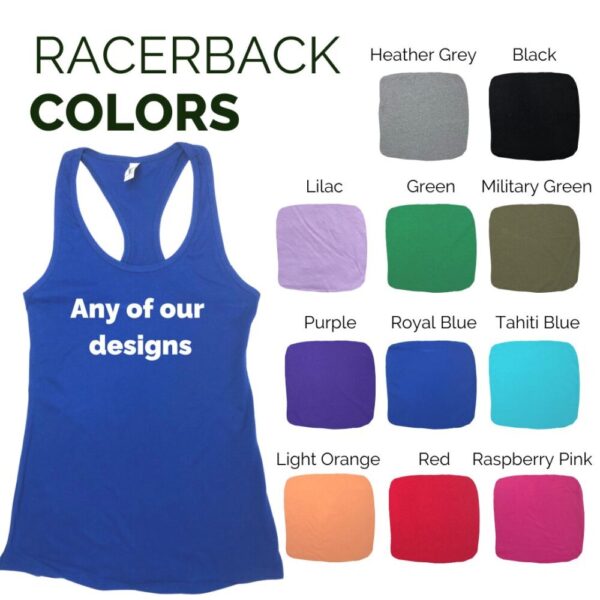 Shop Iowa Racerback Tank – Choose any of our Designs