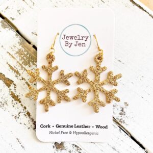 Snowflake: Fine Gold Glitter