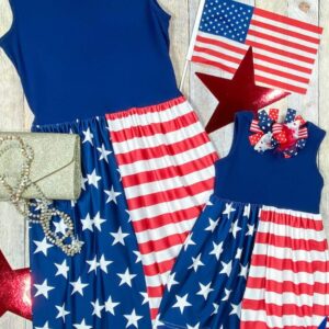 Stars and Stripes Dress – Mommy and Me