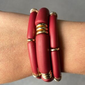 Scarlet Elegance Bracelet