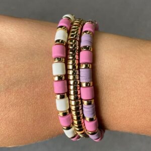 Bracelet Set – Pink