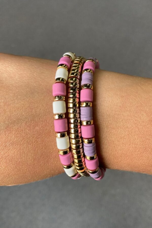 Bracelet Set – Pink