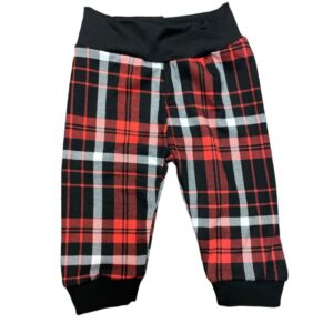 Red/Black Plaid • Infant/Toddler Joggers