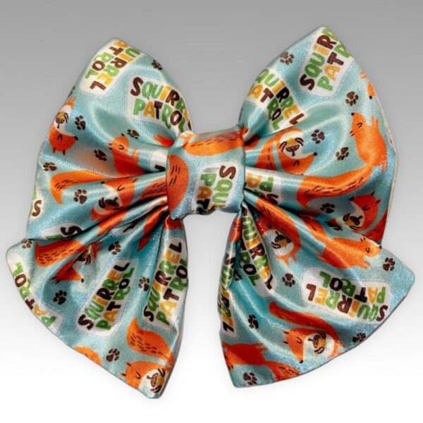 Pet Bowtie | “Squirrel Patrol” | Billy Jax Dog Apparel