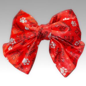 Pet Bowtie | “Naughty or Nice, I Tried” | Billy Jax Dog Apparel