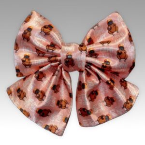 Pet Bowtie | Pink “Game Day” | Billy Jax Dog Apparel