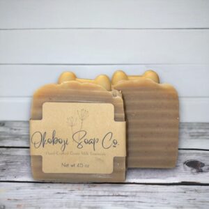 Dog Shampoo Bar | Goats Milk Turmeric and Charcoal | Okoboji Soap Company