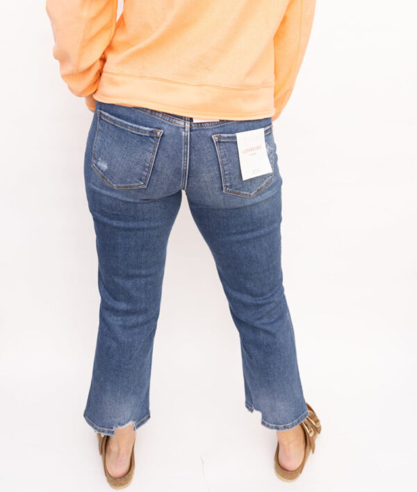 Rileigh High Rise Straight Denim