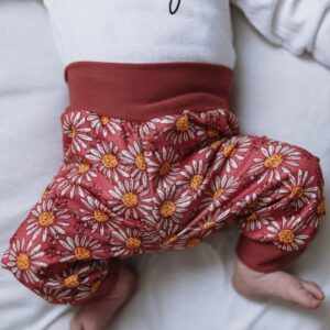 Dusty Rose Daisy • Infant/Toddler Joggers