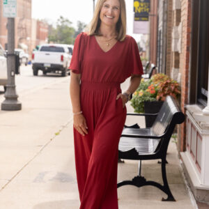 Lia Wide Leg Jumpsuit