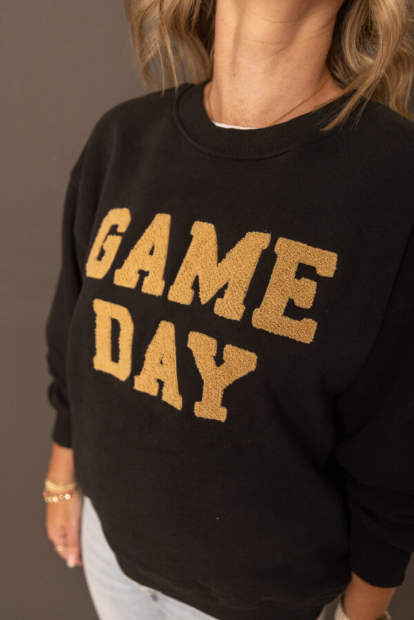 Black Game Day Sweatshirt