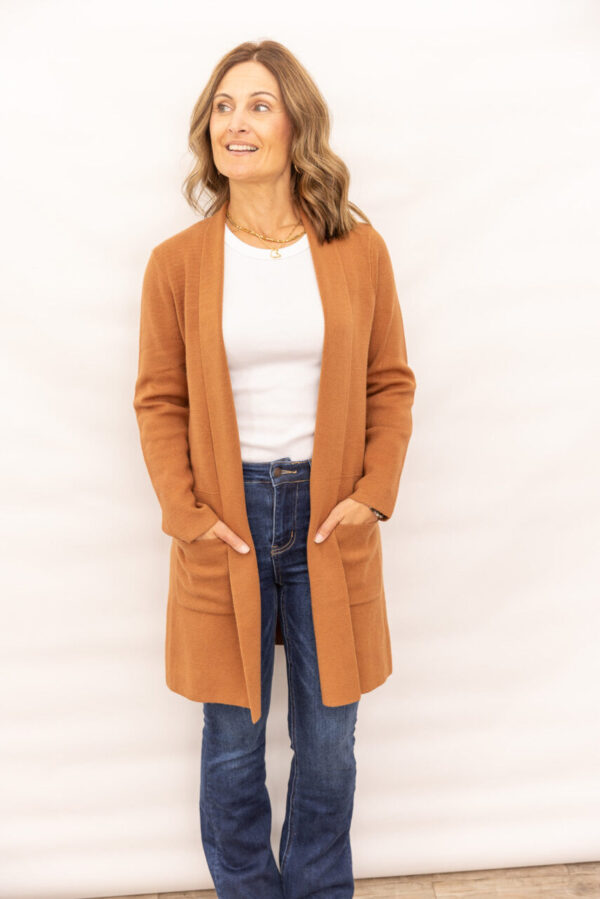 Camille Caramel Cardi