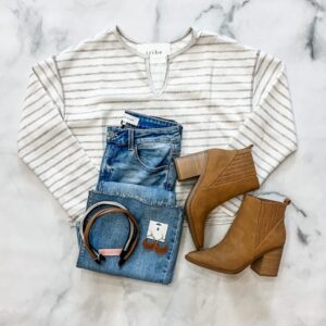 Brielle Cream Top