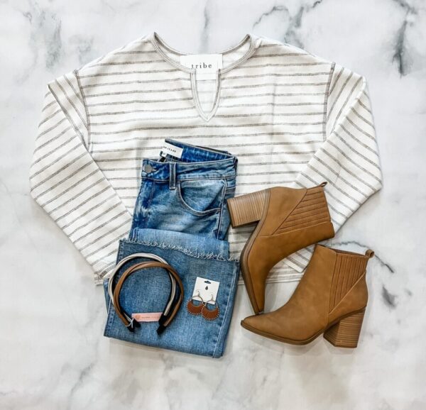 Brielle Cream Top