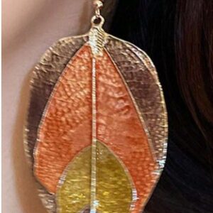 Fall Leaf Dangle Earrings