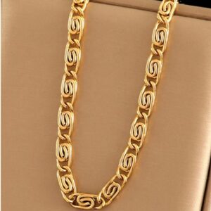 16″ Gold Stainless Steel Necklace