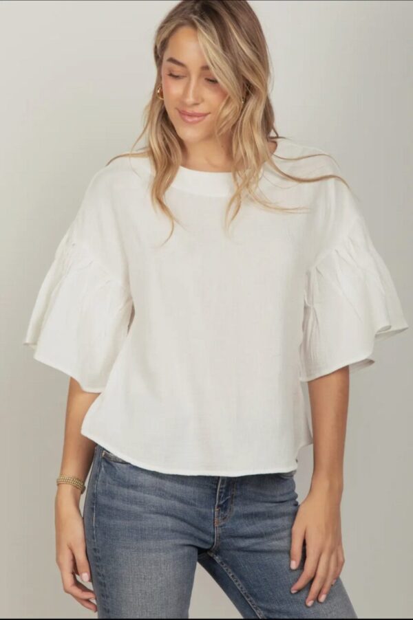 Cotton Gauze Casual Oversized Top