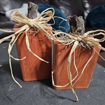 Wooden Pumpkins