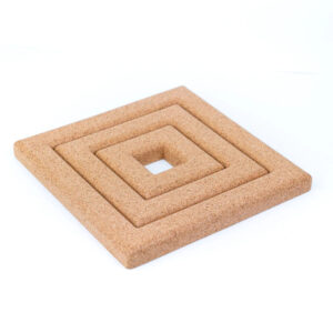 Three Piece Cork Trivet Set