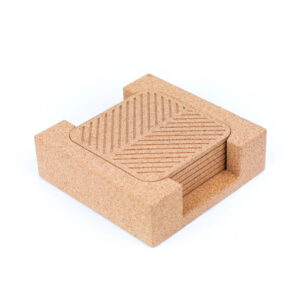 Cork Coaster Set – Square