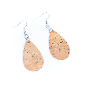 Cork Drop Earrings – Natural