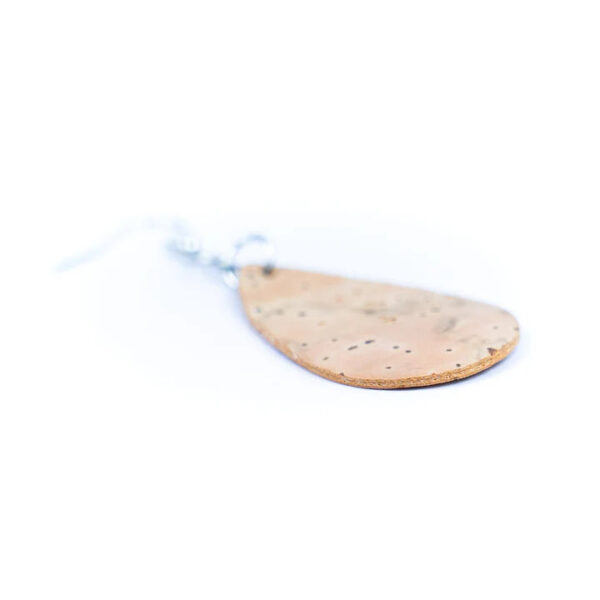 Cork Drop Earrings – Natural