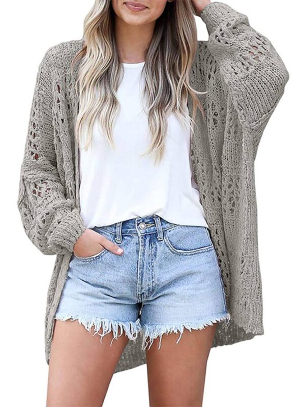 Edith LS Hollow Cardigan