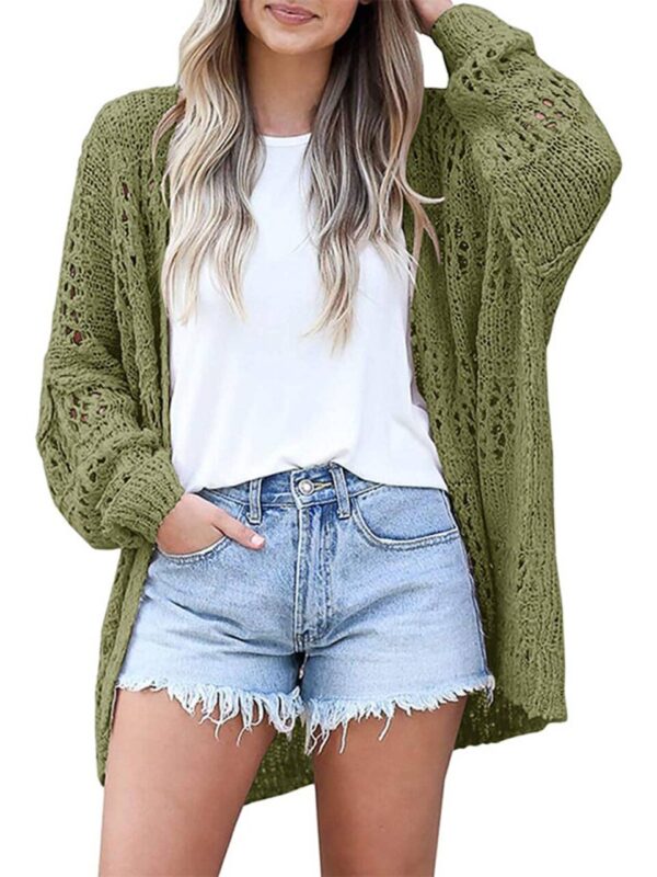 Edith LS Hollow Cardigan